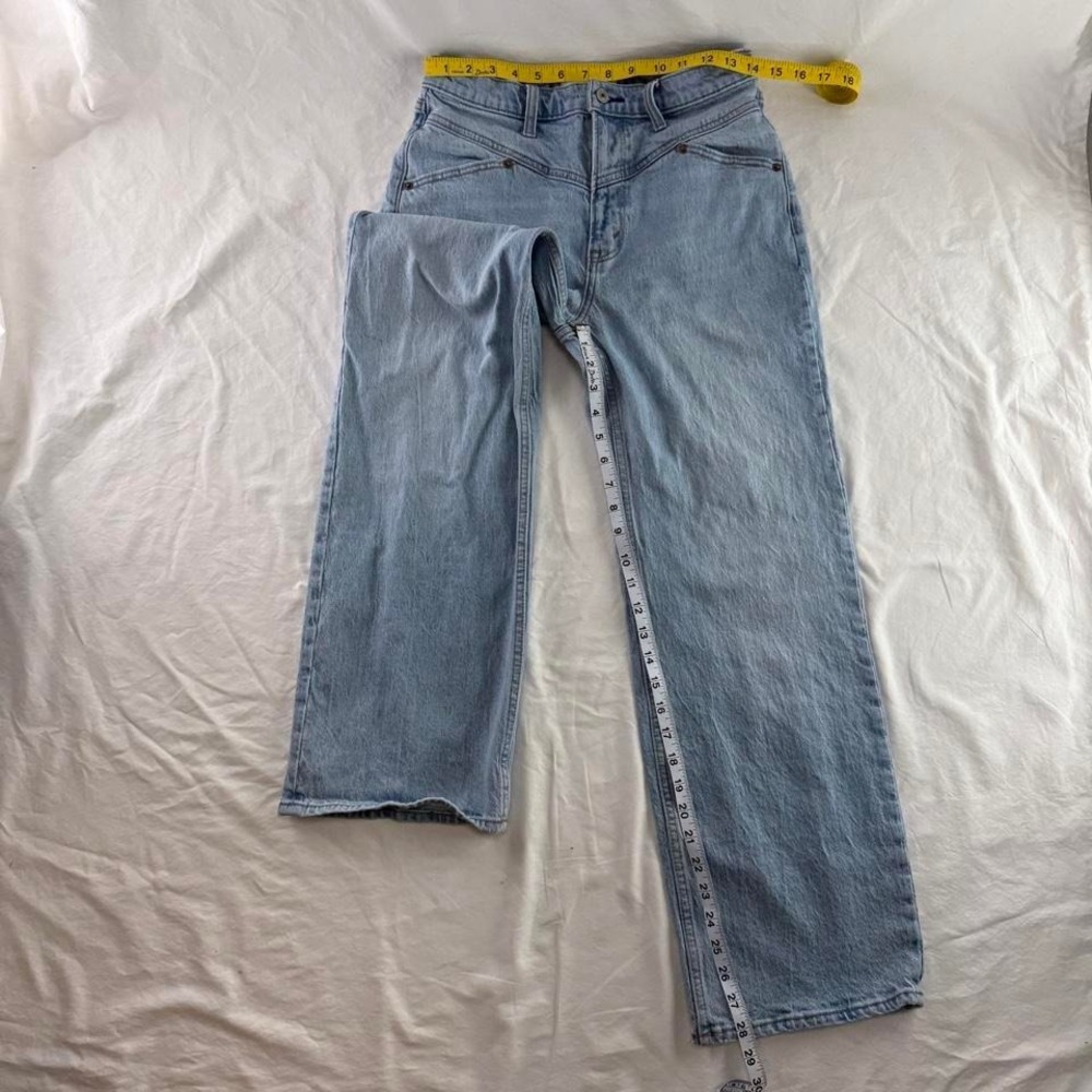 Abercrombie & Fitch The 90's Relaxed High Rise Jeans Sz 27 / 4S - Picture 4 of 5